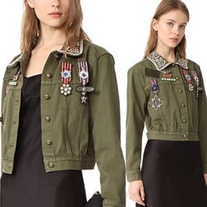 Olive Chloe Jacket by Alice and Olivia